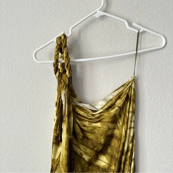 New $119 Zara Asymmetric Khaki Dress Limited Edition 3272/166 XS Small Large XL - Picture 14 of 15